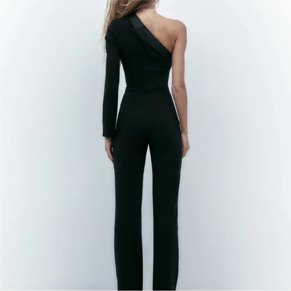 Zara Long Blazer Jumpsuit - Picture 9 of 13